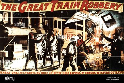  The Great Train Robbery - A Thrilling Adventure Starring Edwin S. Porter and Exploring Early Cinematic Innovations!