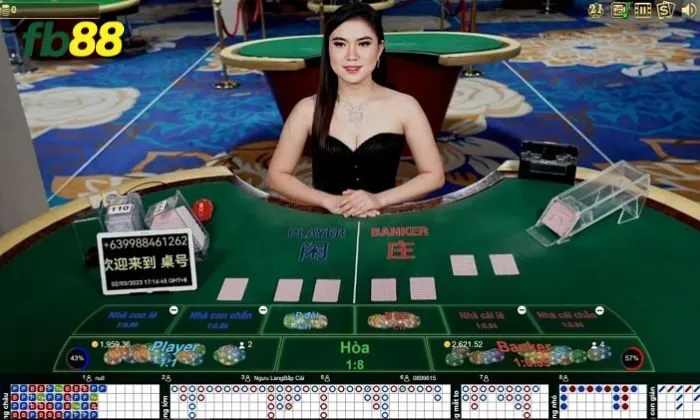 Baccarat FB88 Hướng dẫn chi tiết cách chơi bài Baccarat FB88