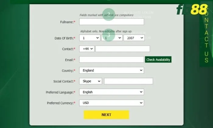 đại lý Fb88 Bạn tìm nút "đại lý" trên giao diện chính của trang web của Fb88