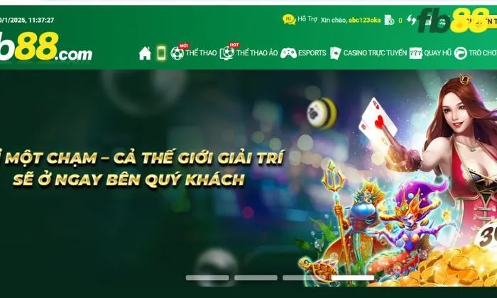 Tải FB88 iOS Cổng game FB88 cung cấp tỷ lệ kèo đầy đủ, nhanh chóng