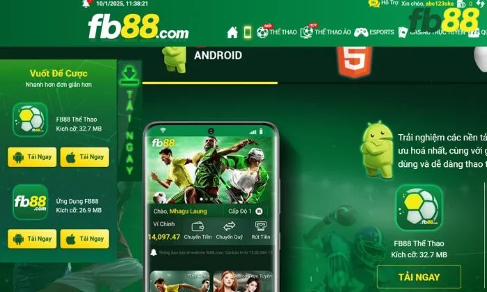 Tải FB88 iOS Tải FB88 iOS hoàn toàn miễn phí